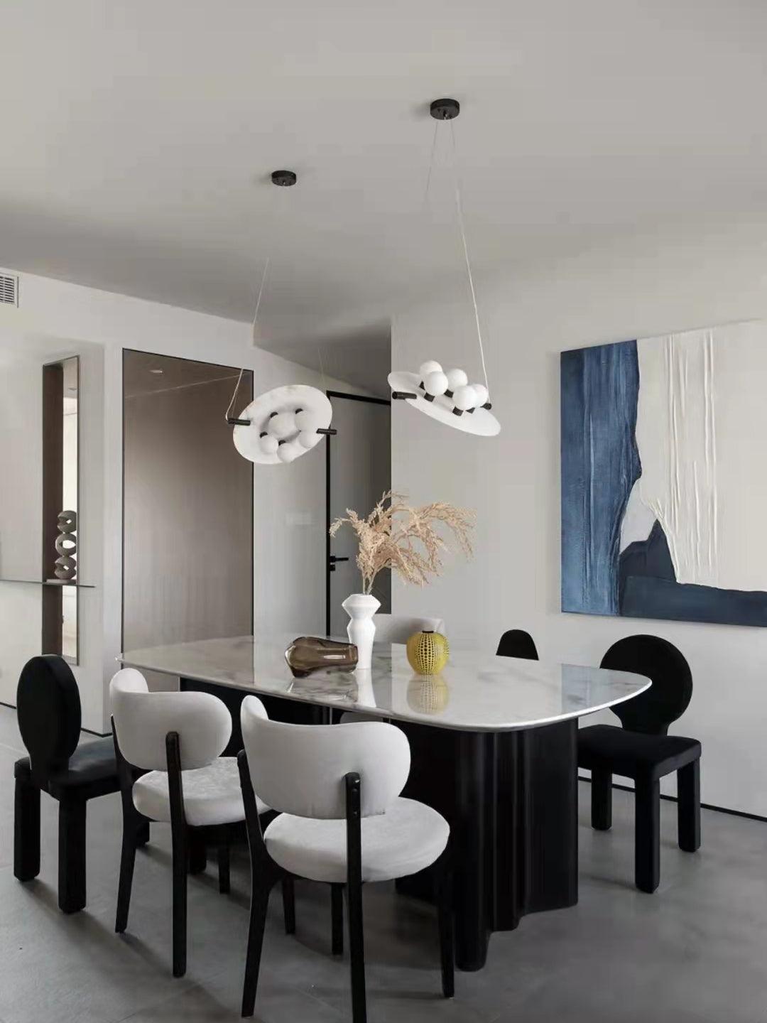 Imirila Disc Shaped Glass Pendant Light