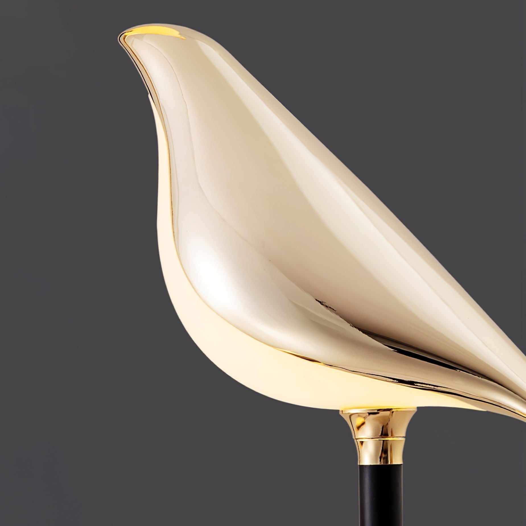 Vont Art Deco Brass Floor Lamp