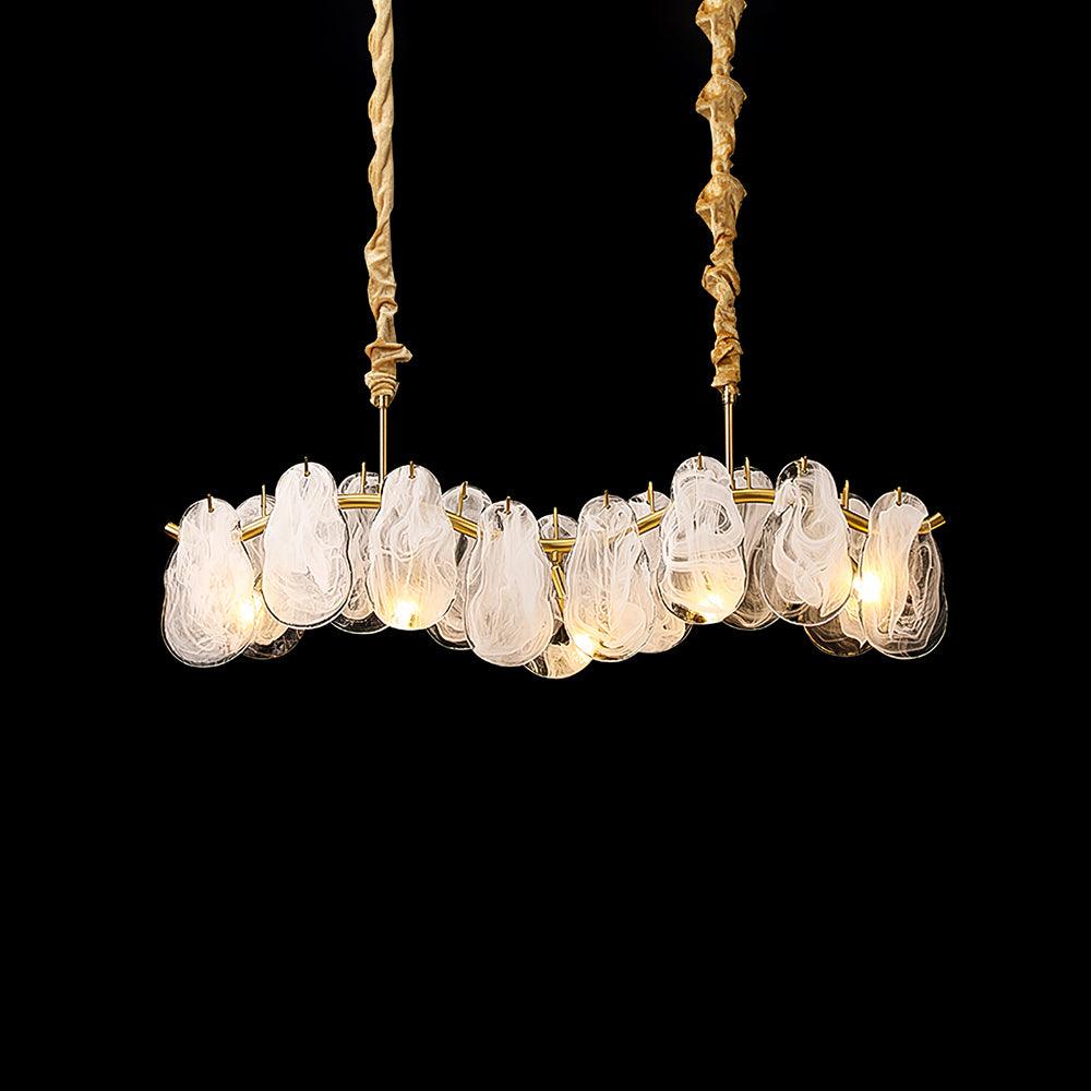 Veliselle Chandelier Cloud Glass Panels