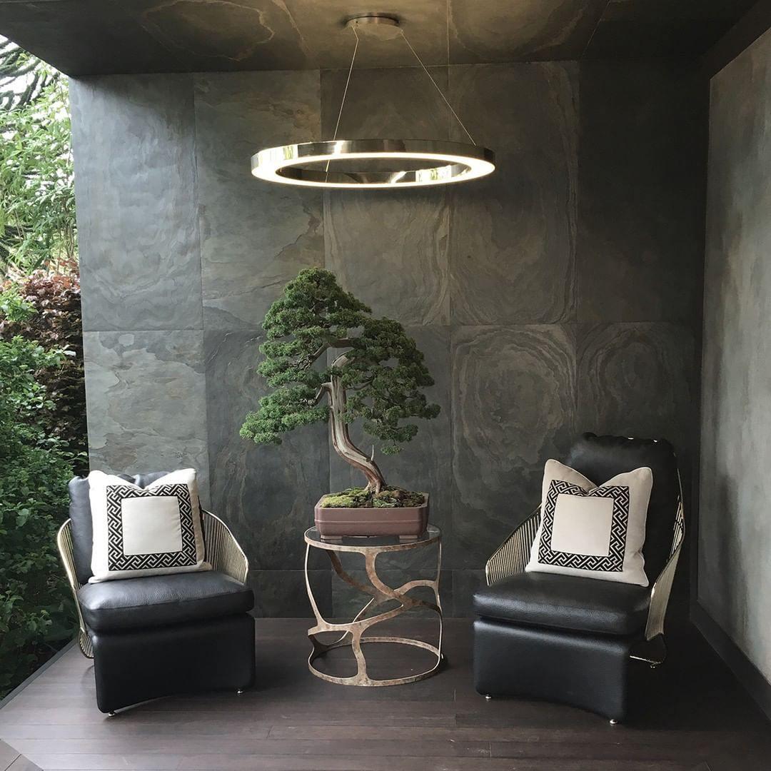 Dexlin Pendant Light LED Ring Gold Modern 3-Ring
