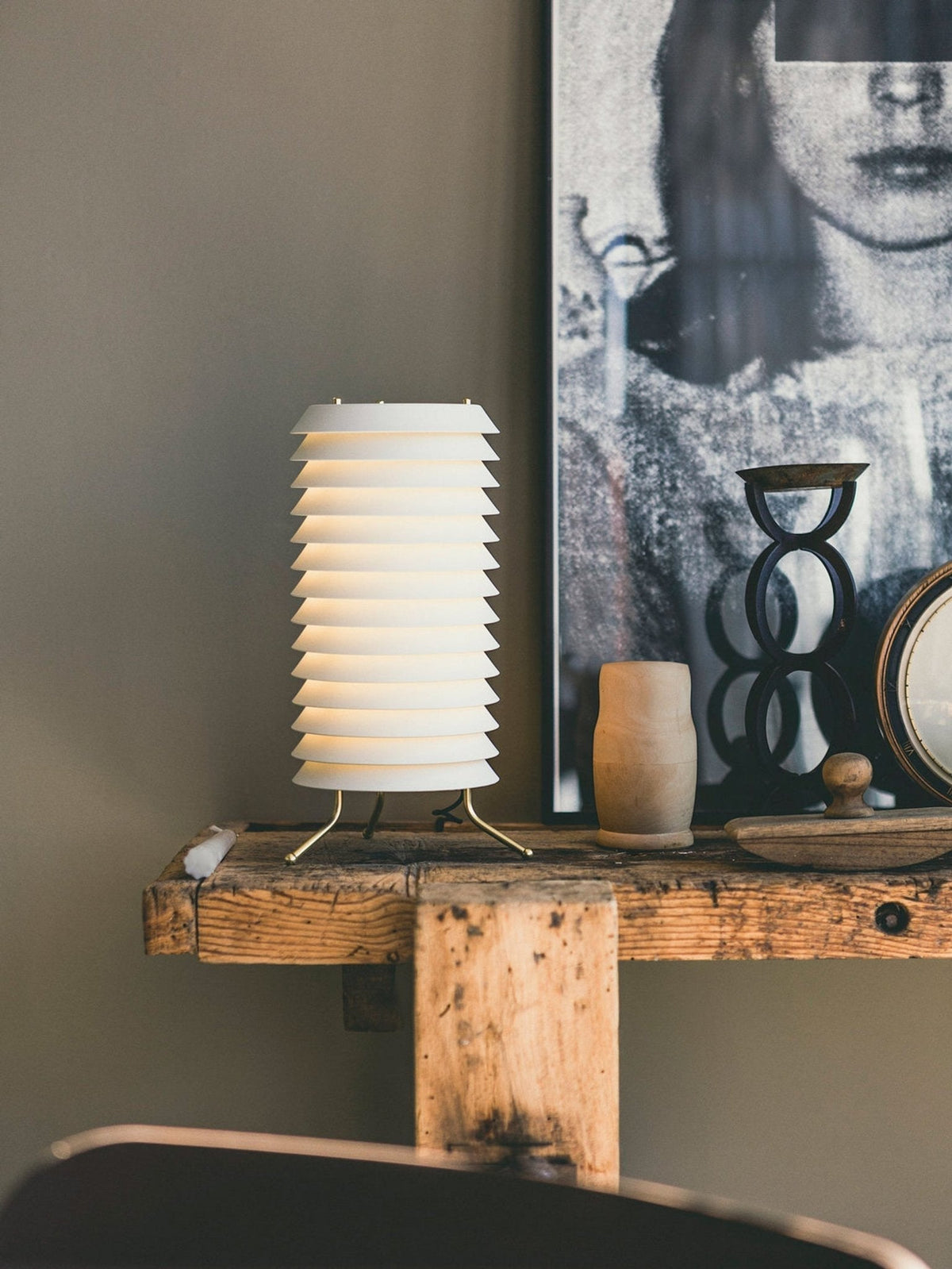 Orelelette Lattice Scandinavian Table Lamp