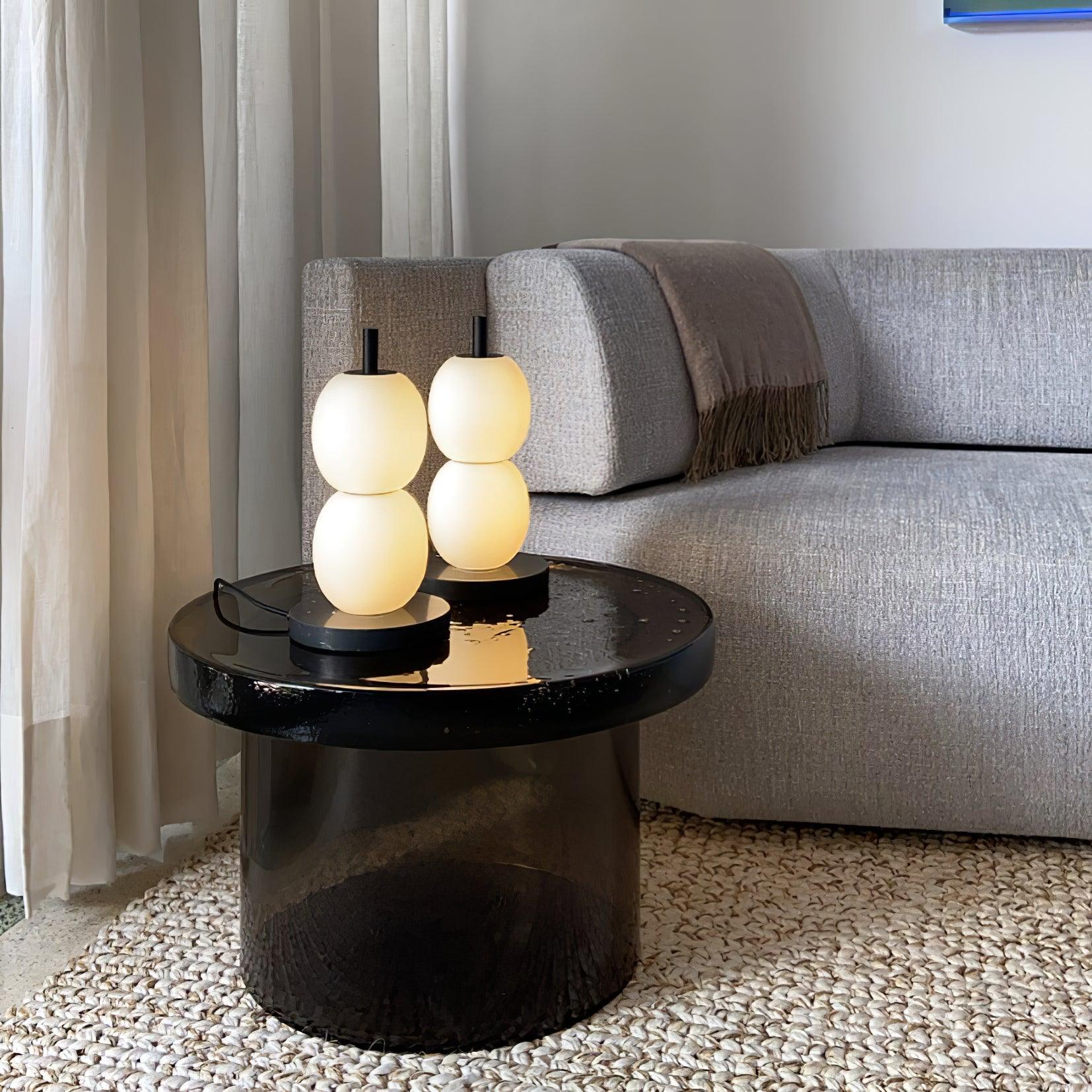 Olive Modern Marble Table Lamp