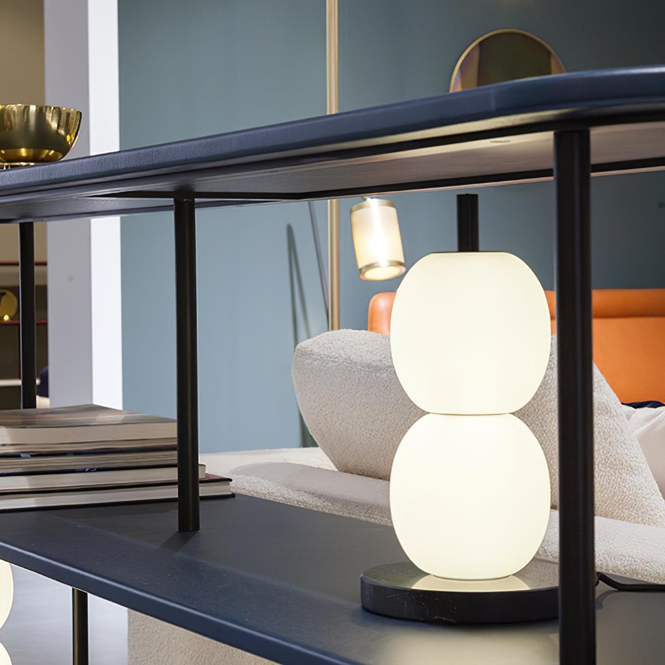 Olive Modern Marble Table Lamp