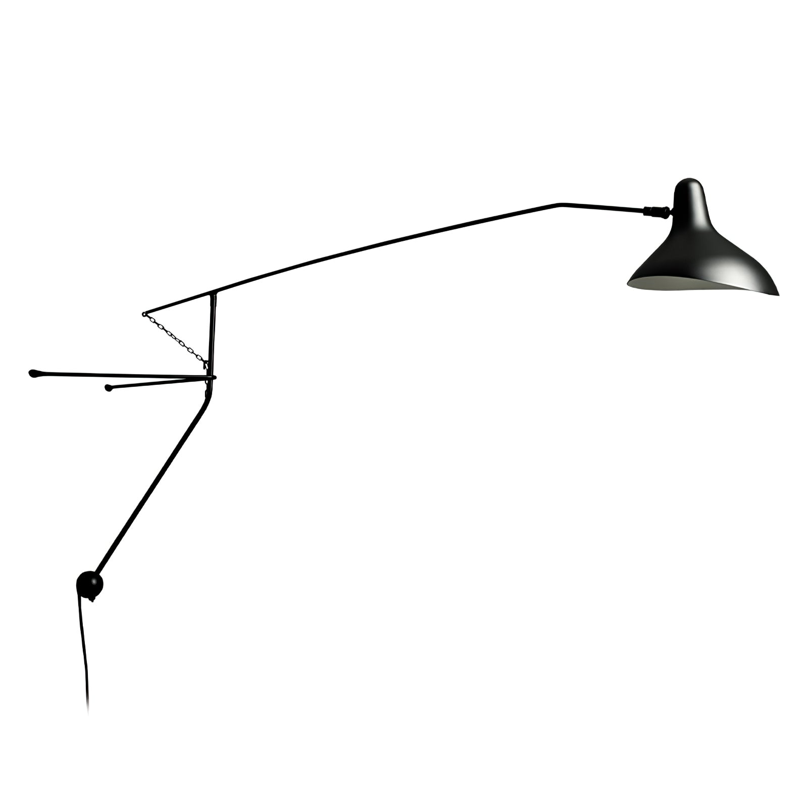 Ivsolarae Modern Minimalist Arm Wall Lamp