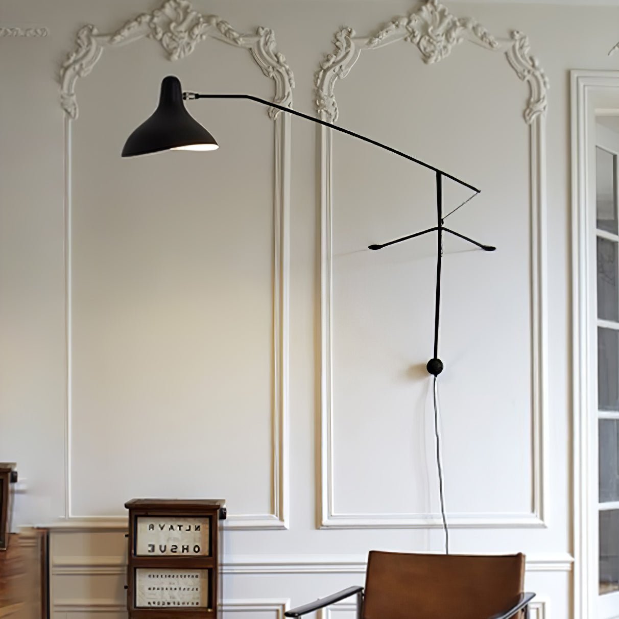 Ivsolarae Modern Minimalist Arm Wall Lamp