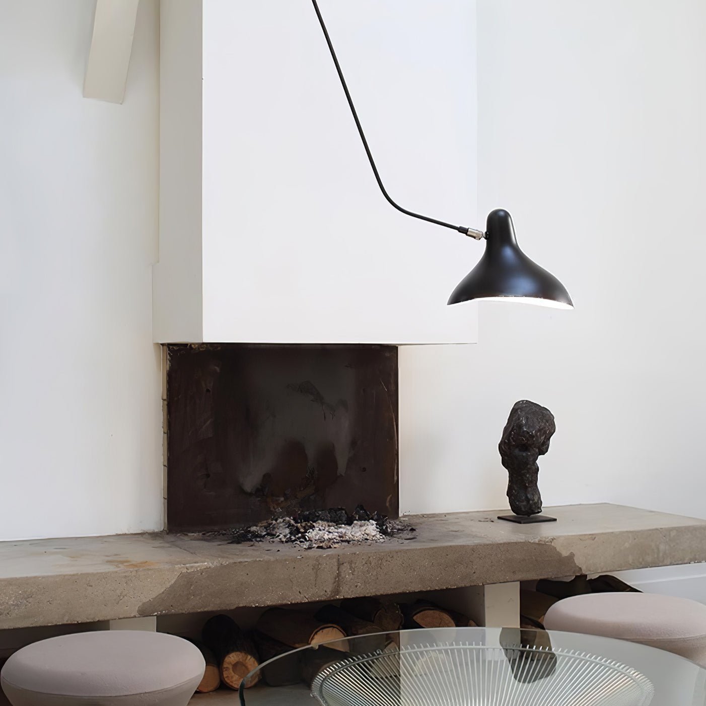 Ivsolarae Modern Minimalist Arm Wall Lamp
