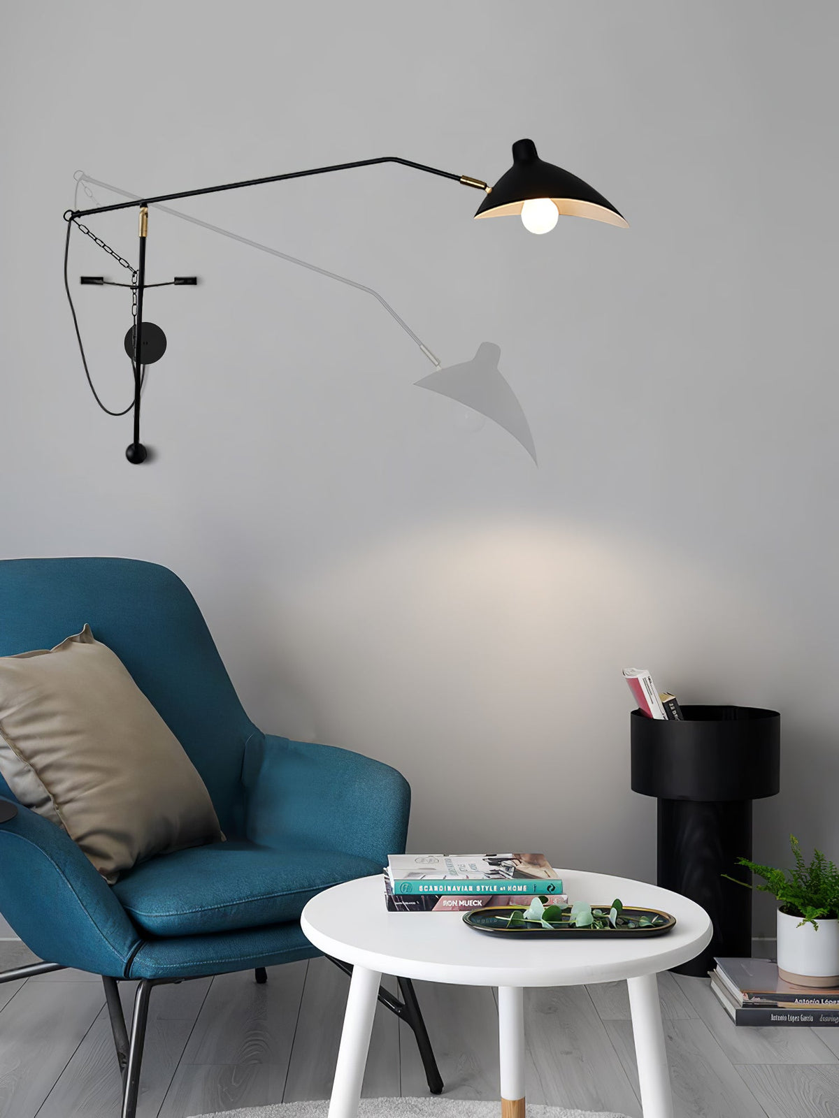 Ivsolarae Modern Minimalist Arm Wall Lamp