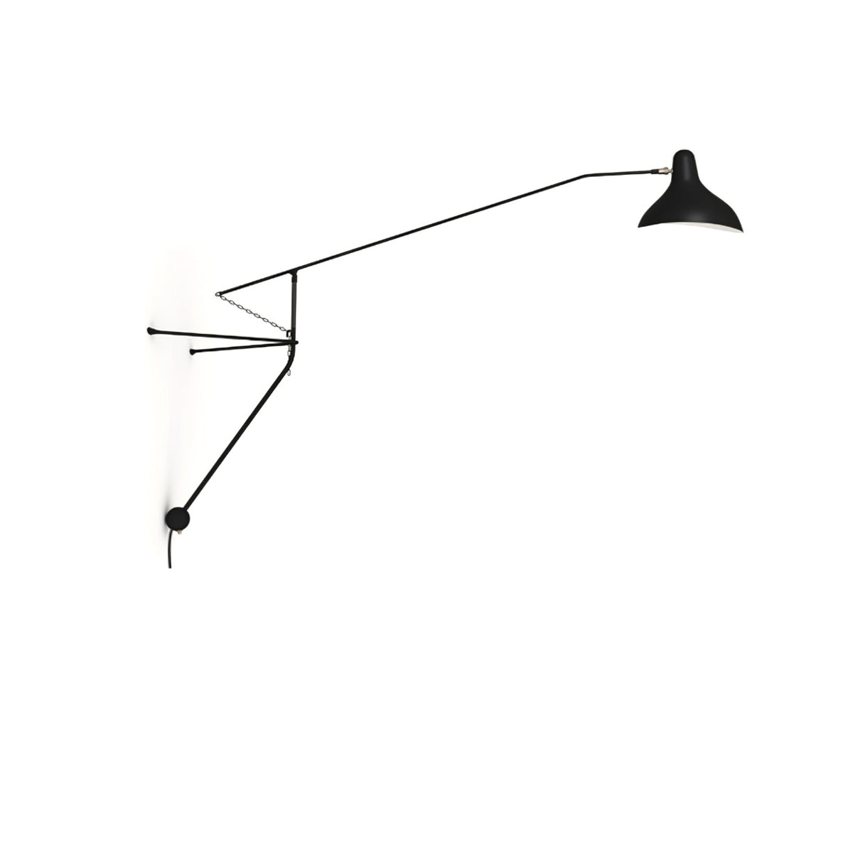 Ivsolarae Modern Minimalist Arm Wall Lamp