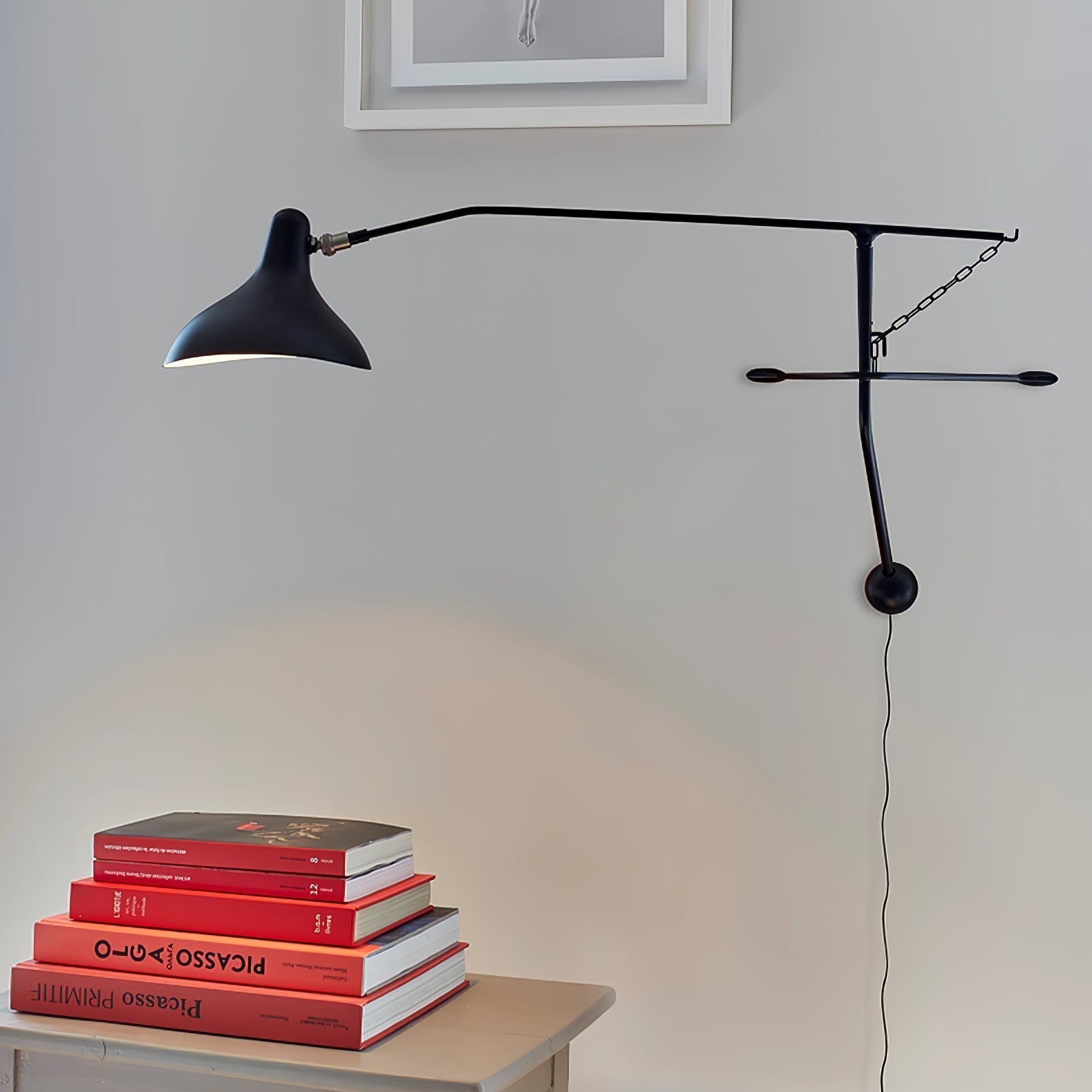 Ivsolarae Modern Minimalist Arm Wall Lamp