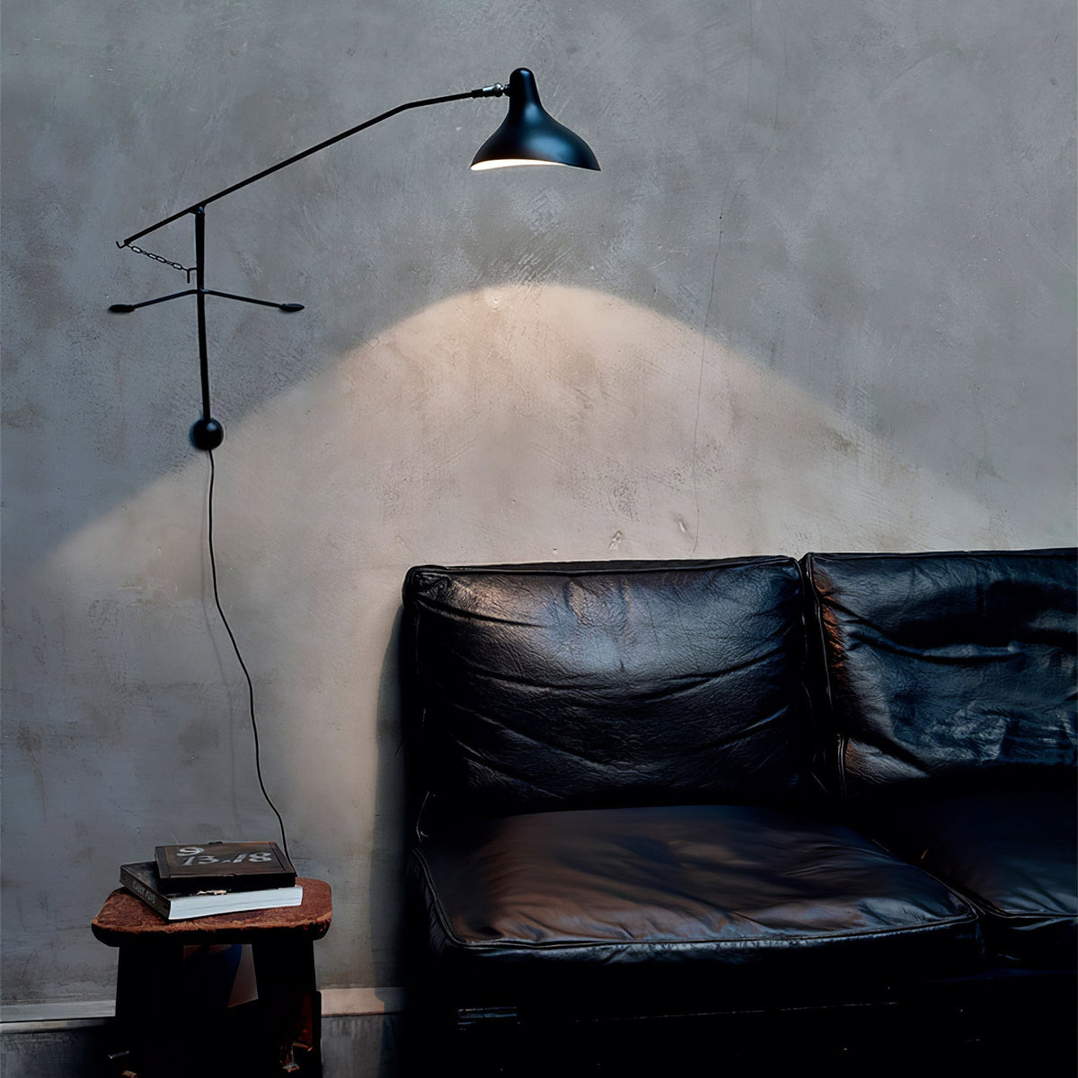 Ivsolarae Modern Minimalist Arm Wall Lamp