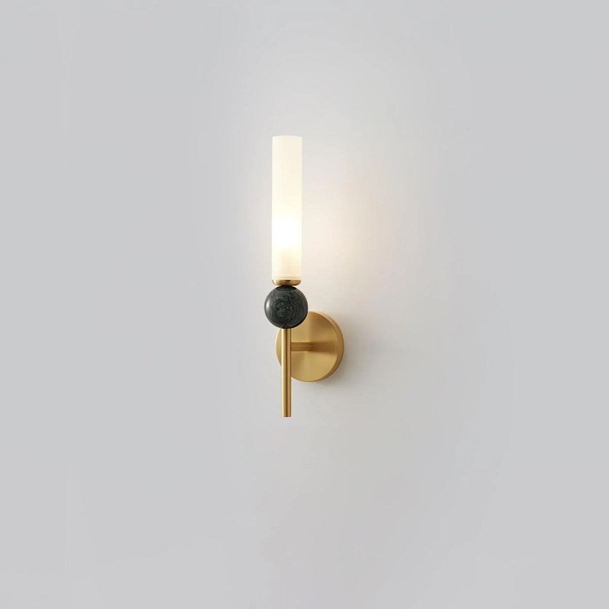 Dulane Modern Minimalist Vertical Marble Wall Lamp