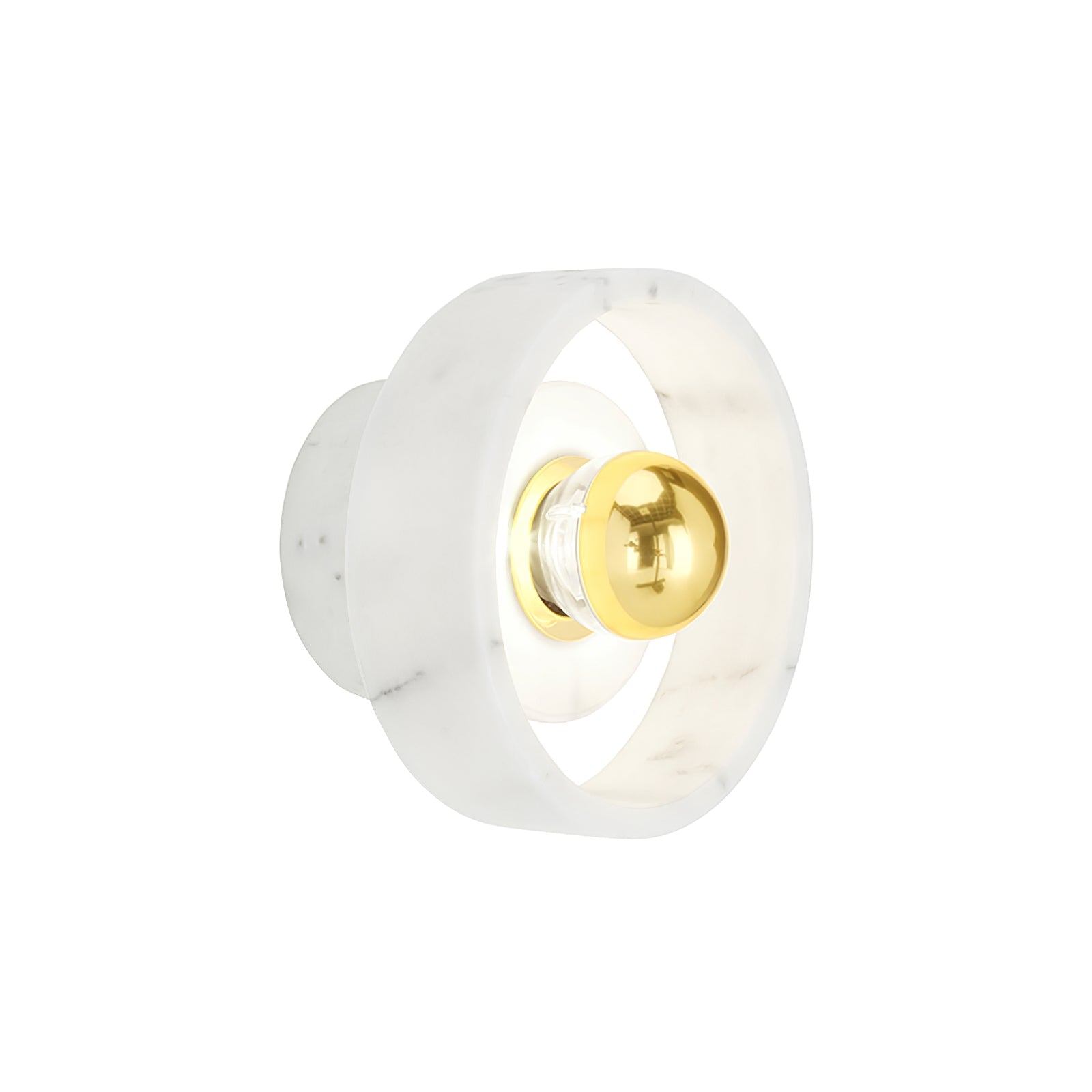 Aurvelora Premium Nordic Art Aura Marble Wall Lamp
