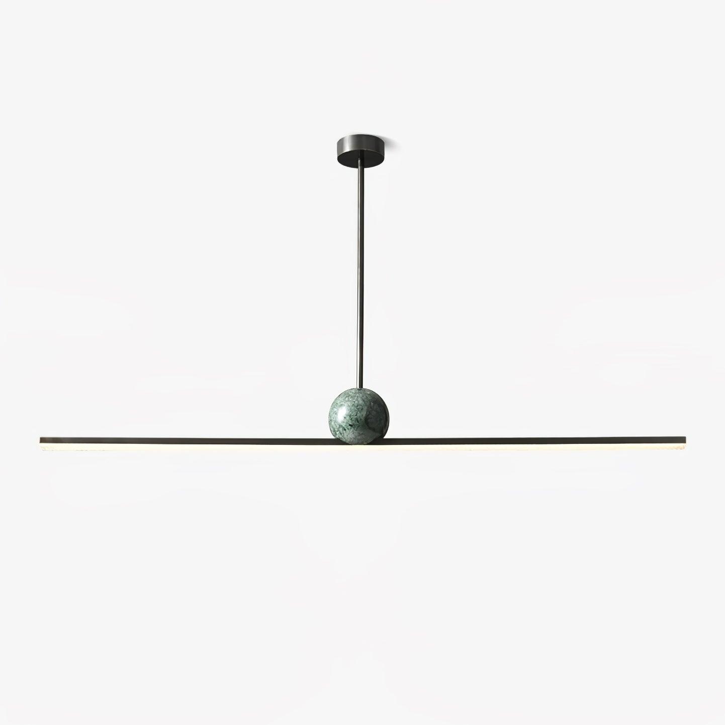 Mariiella Linear Minimalist Marble Pendant Light