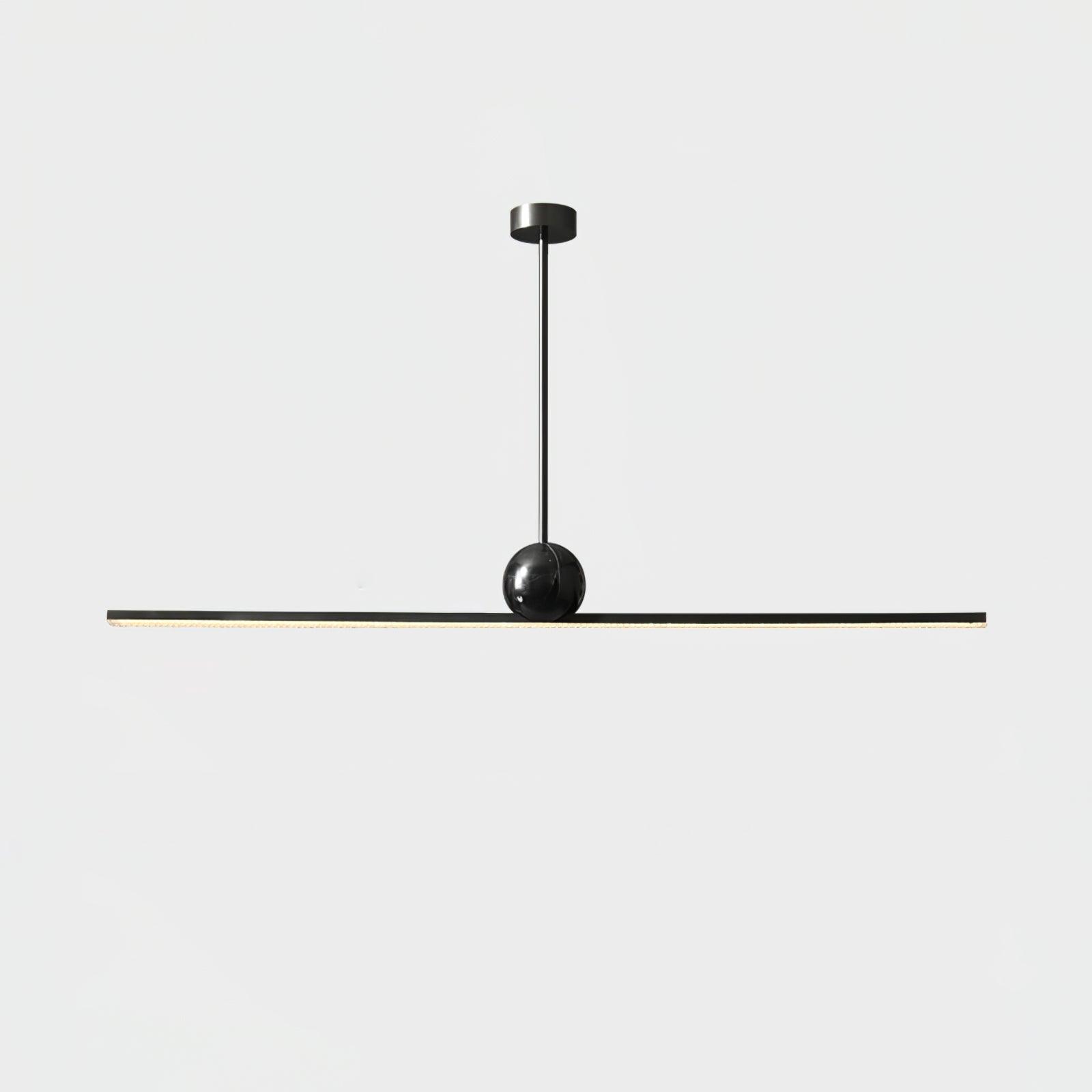 Mariiella Linear Minimalist Marble Pendant Light