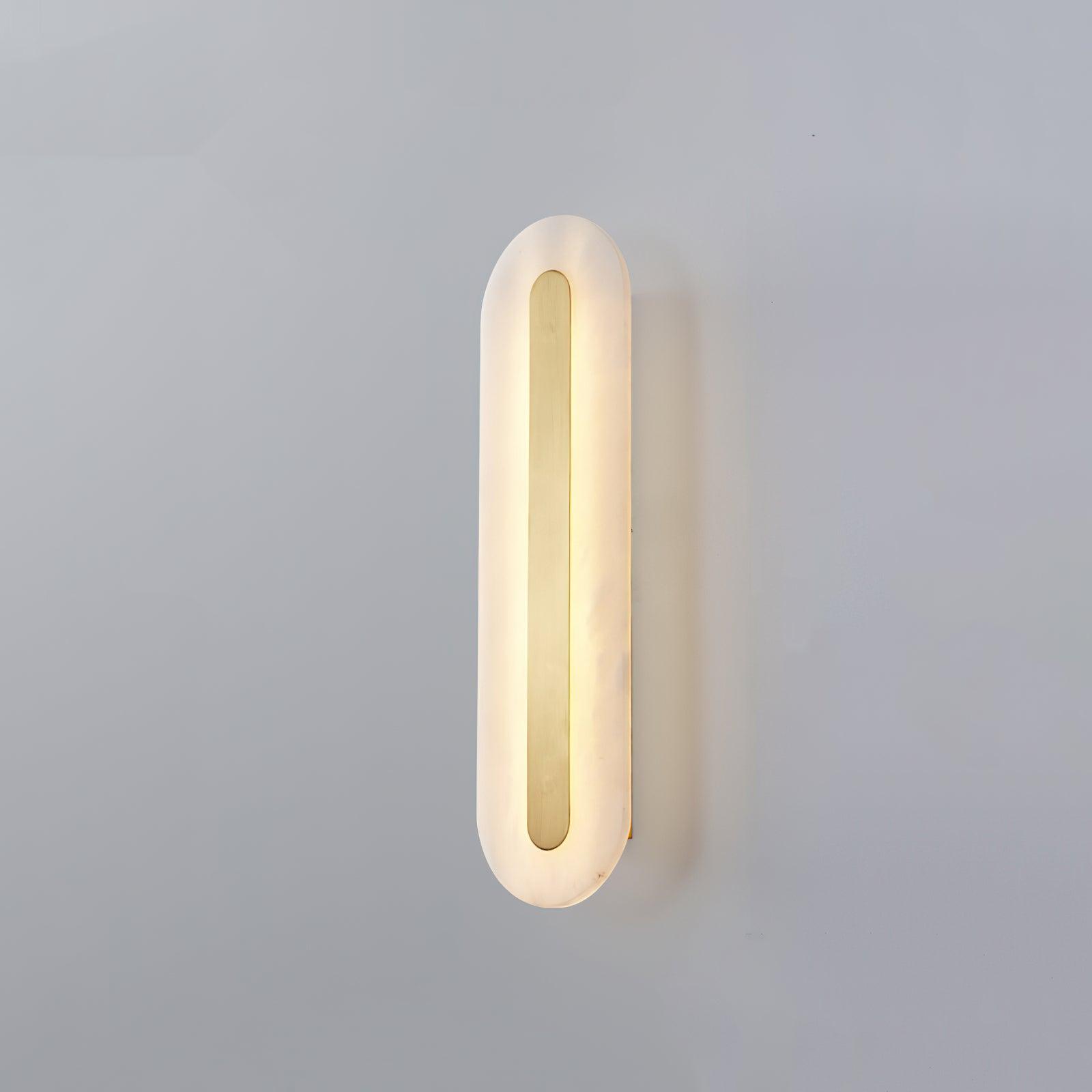 Selvia Minimalist Alabaster Wall Light