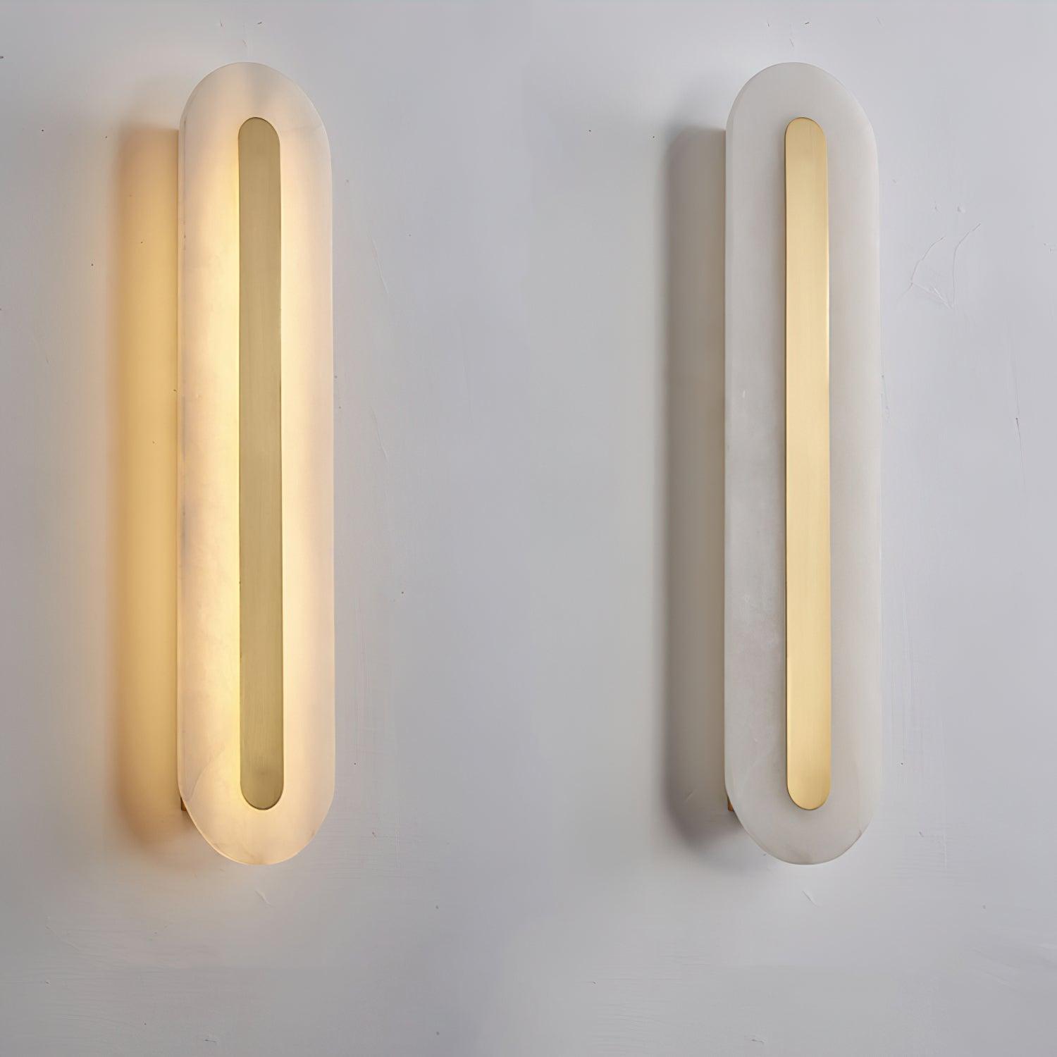 Ronan Alabaster Rounded Wall Lamp