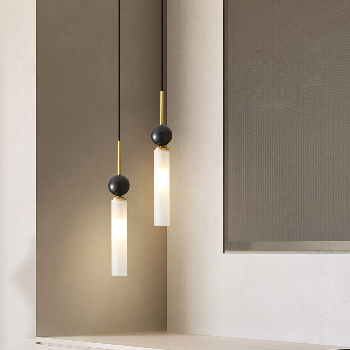 Petueria Minimalist Marble Pendant Light