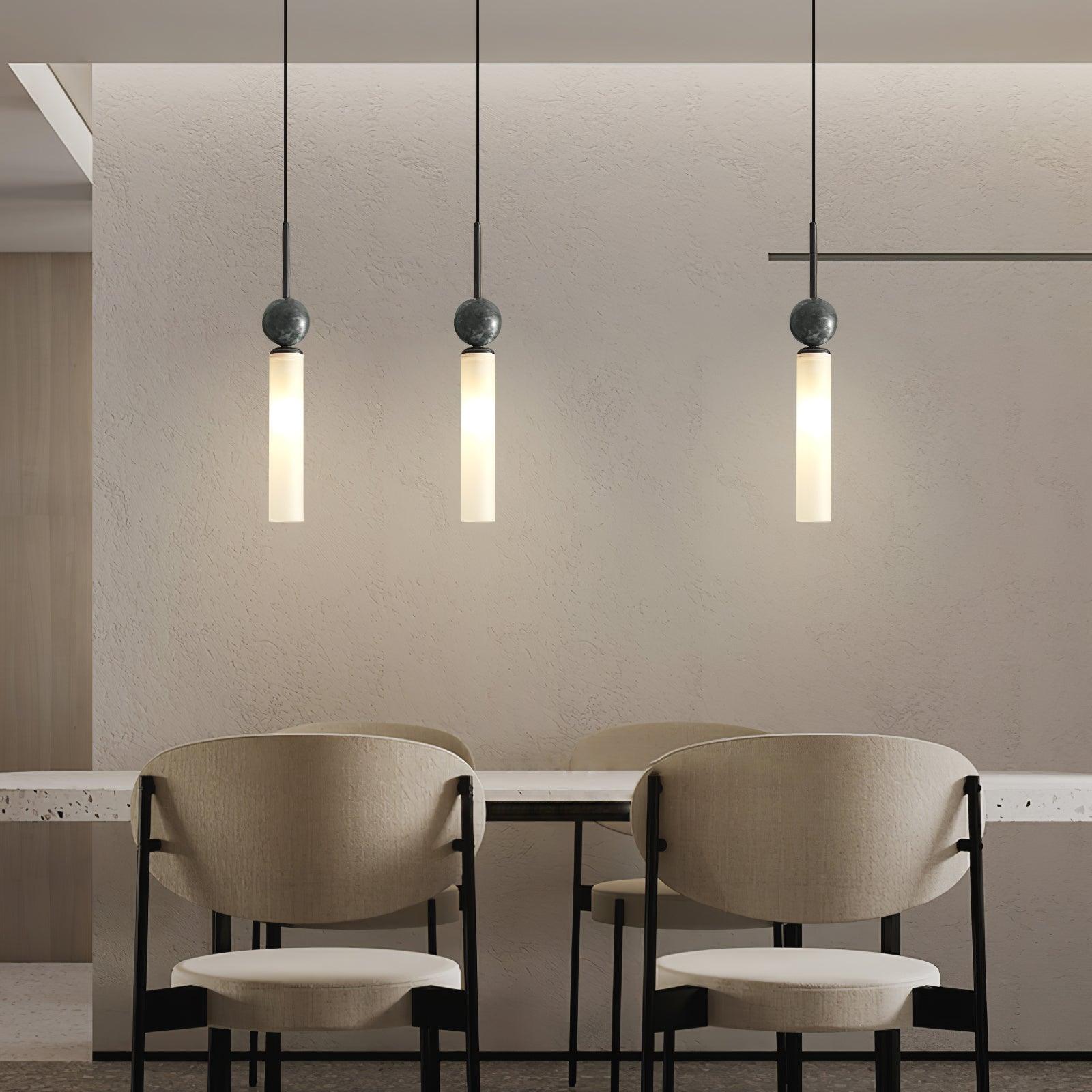 Petueria Minimalist Marble Pendant Light