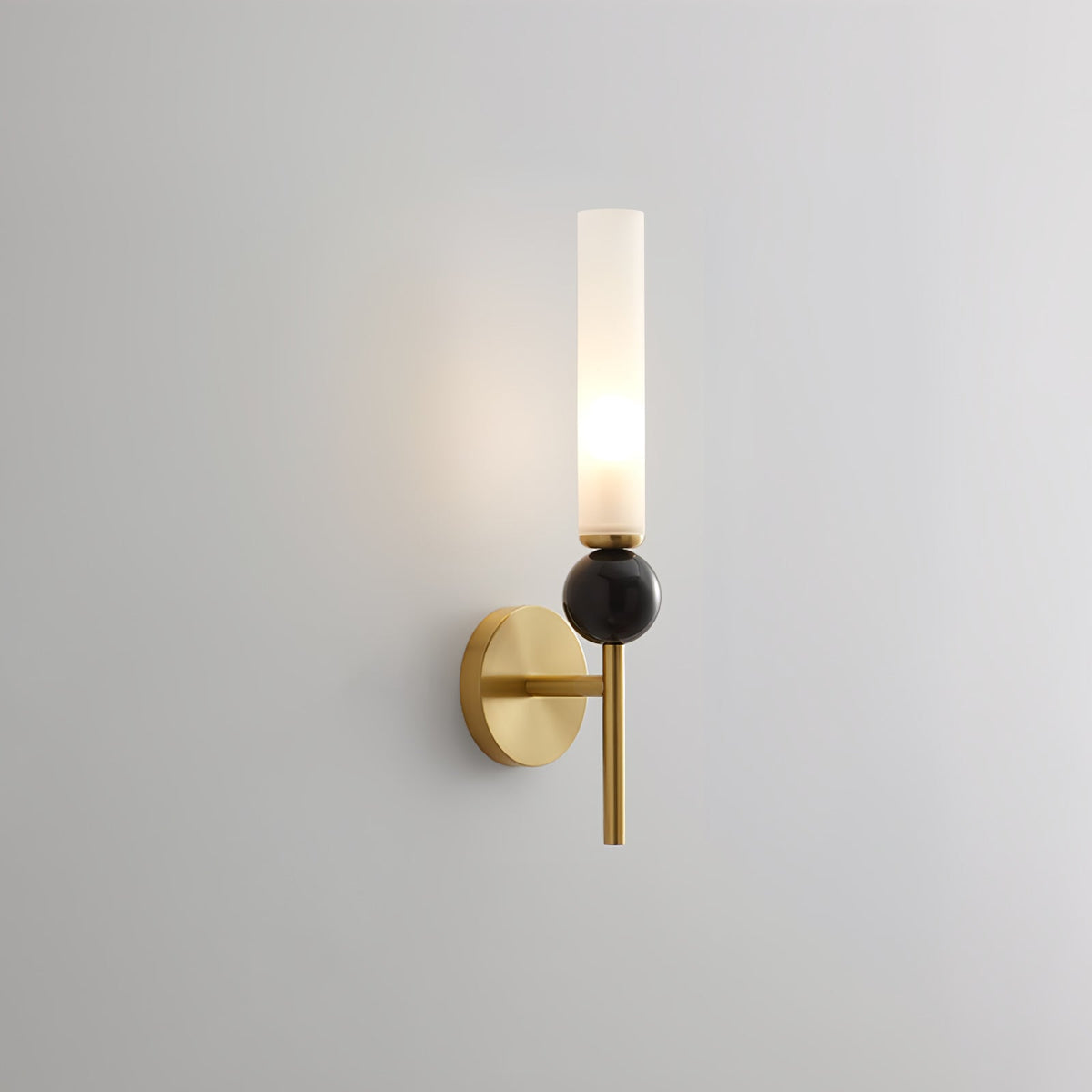 Dulane Modern Minimalist Vertical Marble Wall Lamp