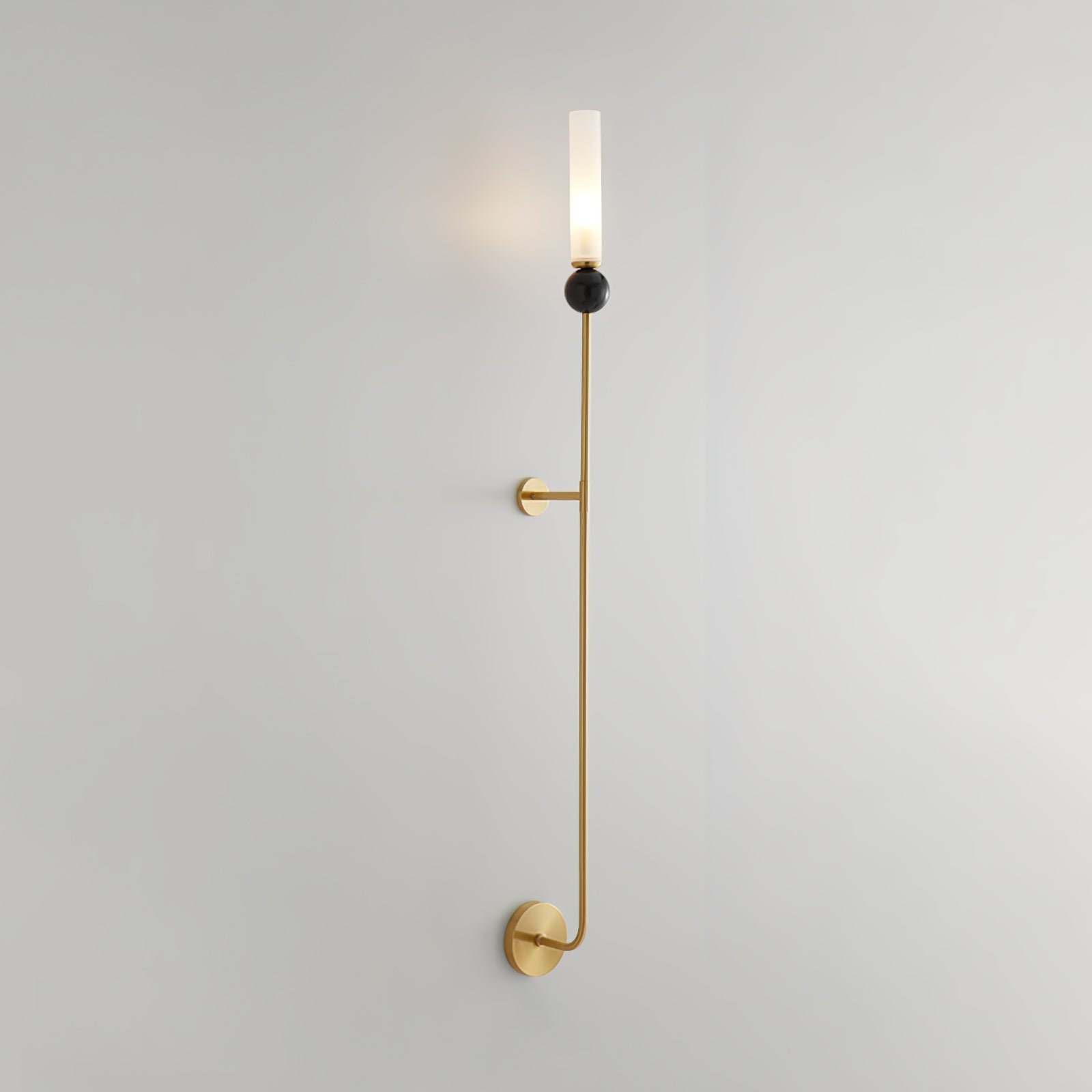 Dulane Modern Minimalist Vertical Marble Wall Lamp
