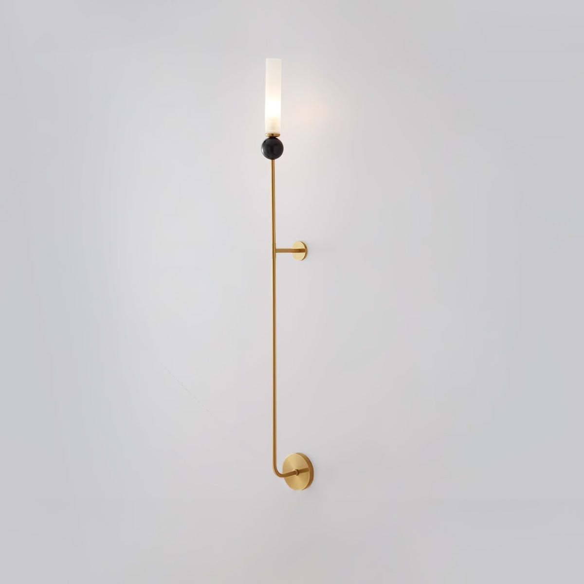 Dulane Modern Minimalist Vertical Marble Wall Lamp