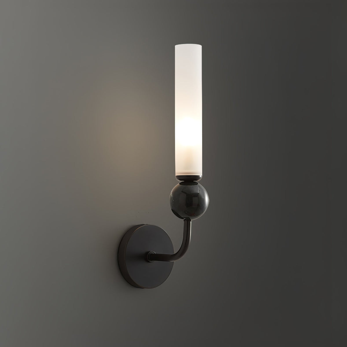 Dulane Modern Minimalist Vertical Marble Wall Lamp