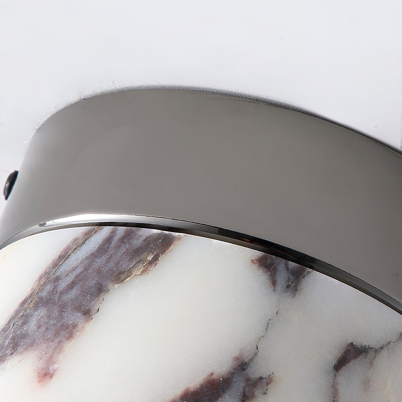 Selielle Round Marble Ceiling Lamp