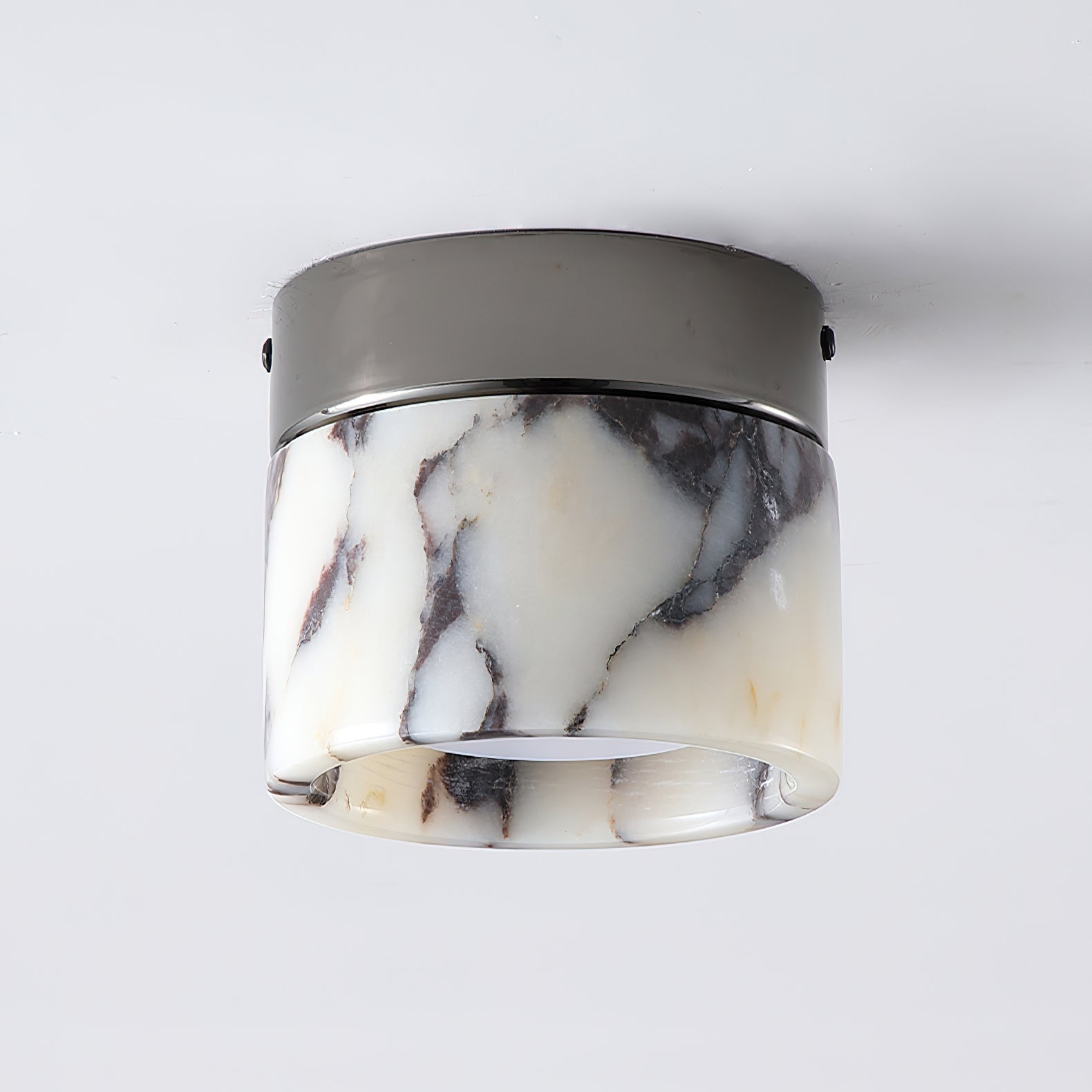 Selielle Round Marble Ceiling Lamp