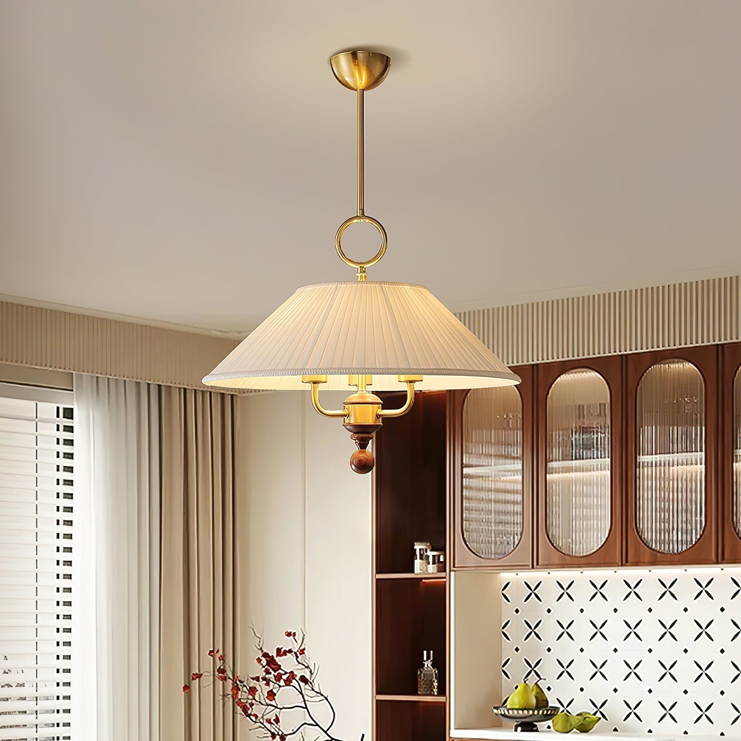 Xylren Pleated Pendant Light