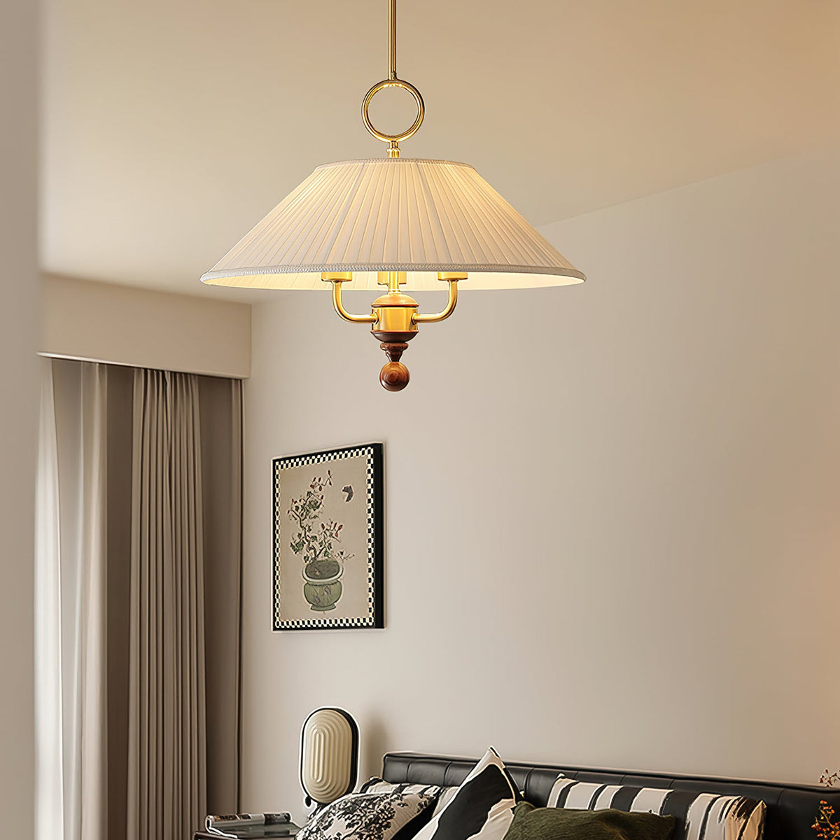 Xylren Pleated Pendant Light