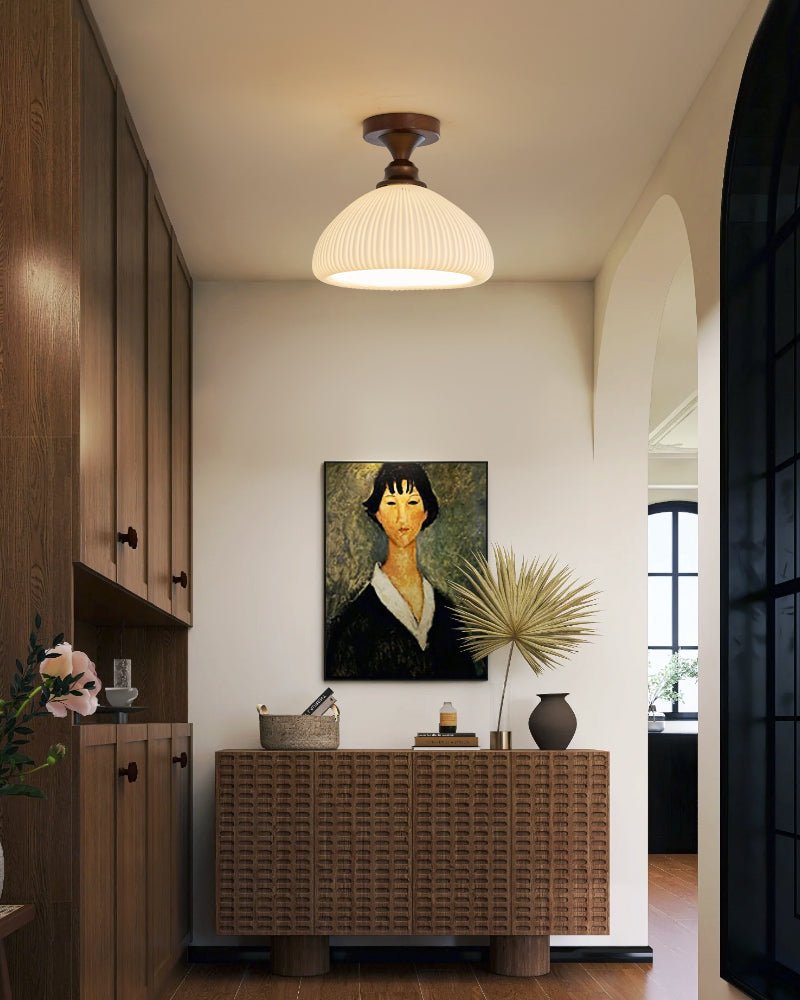 Alveneth Premium Nordic Art Glass Ceiling Lamp