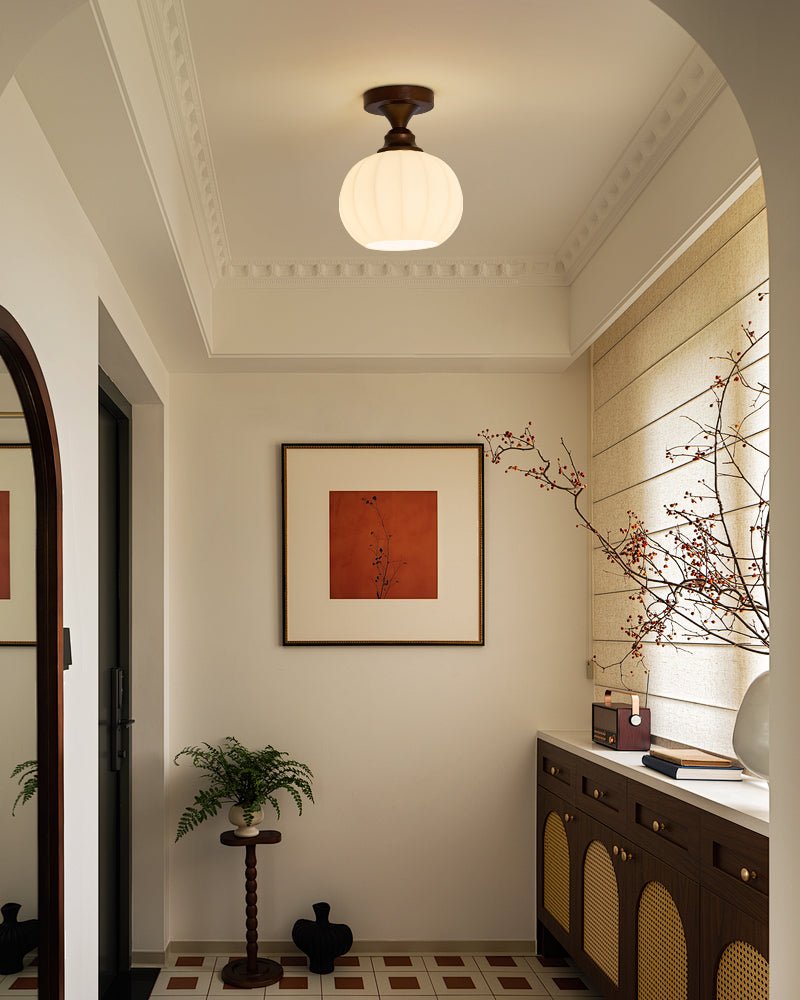 Alveneth Premium Nordic Art Glass Ceiling Lamp