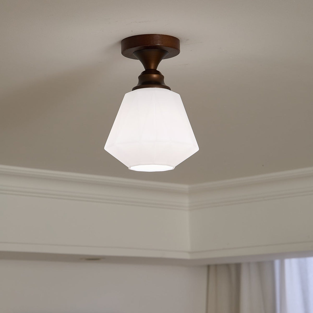 Alveneth Premium Nordic Art Glass Ceiling Lamp