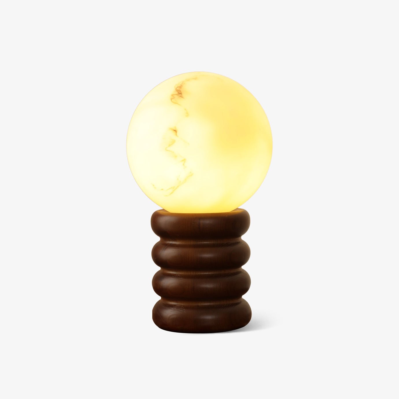 Novar Wood Contemporary Table Lamp