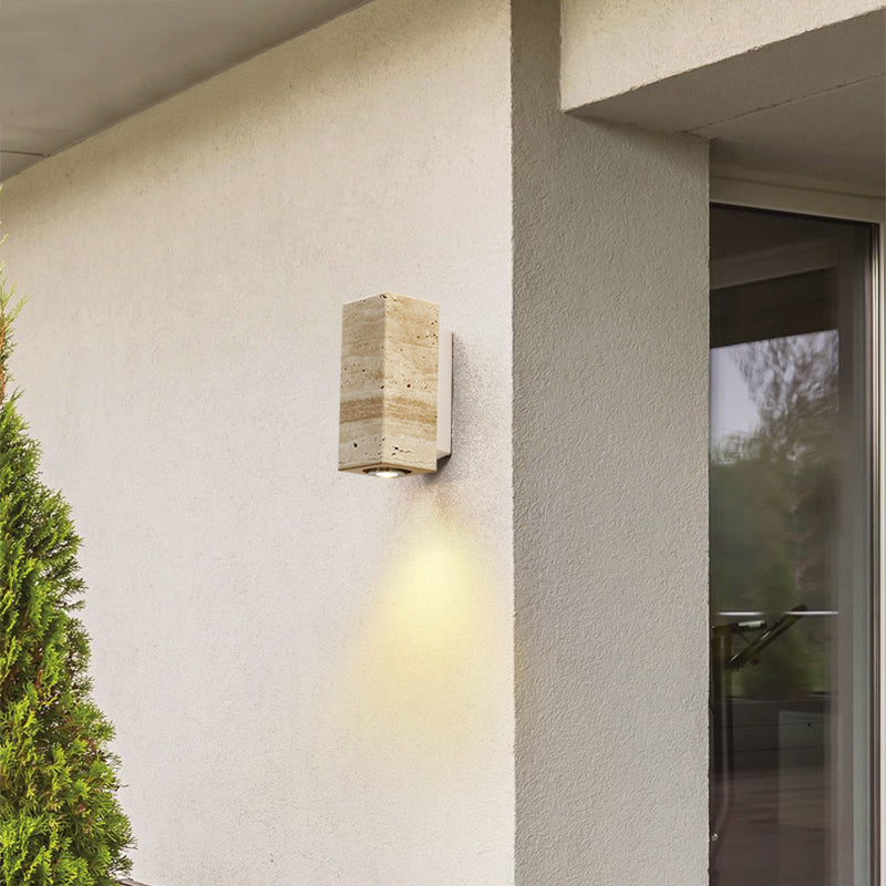 Norenina Travertine Wall Lamp
