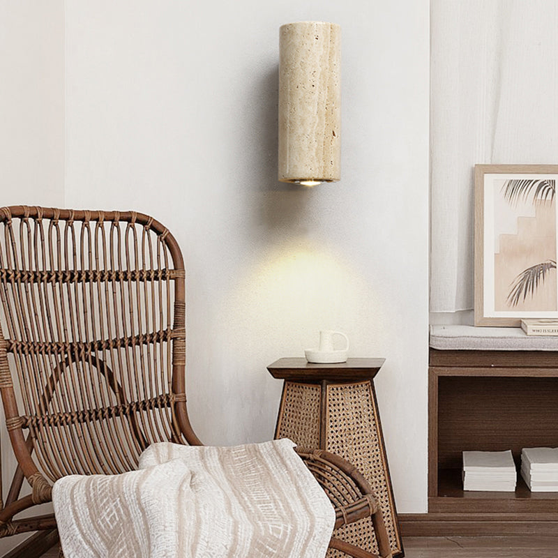 Norenina Travertine Wall Lamp