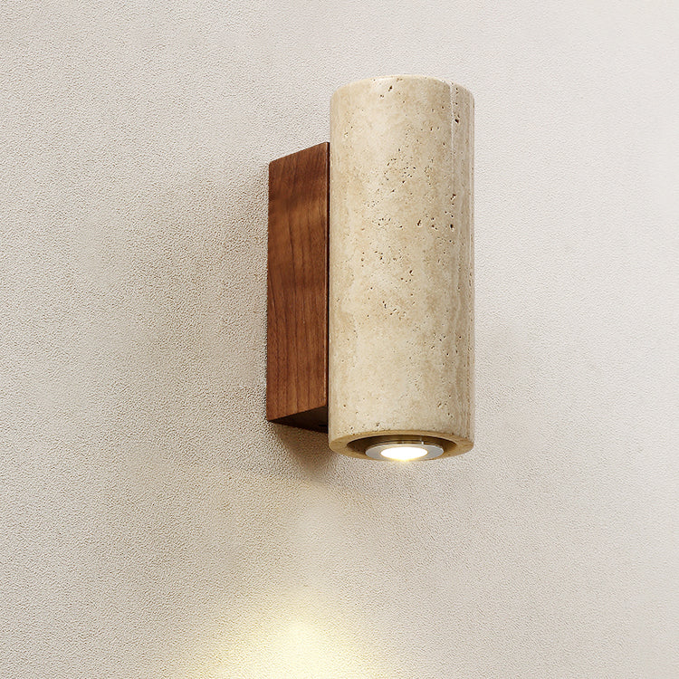 Norenina Travertine Wall Lamp