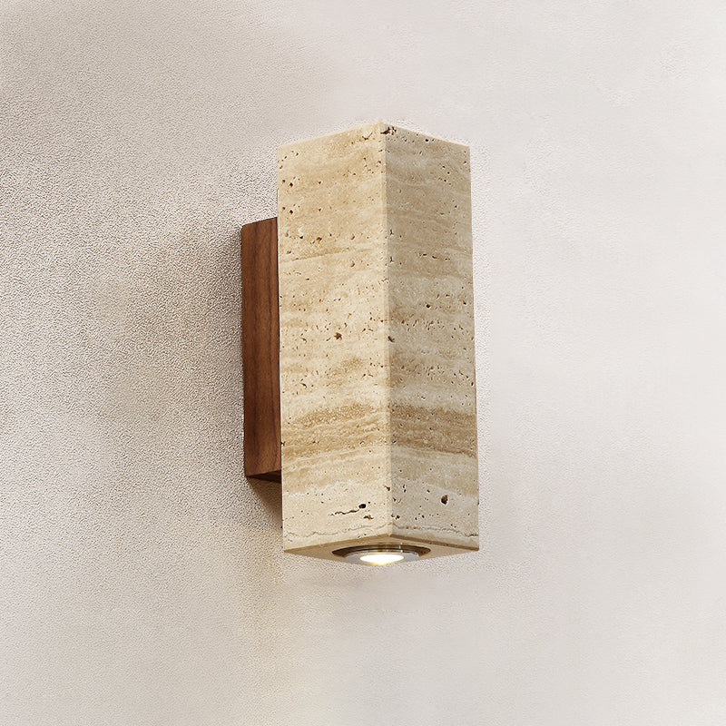 Norenina Travertine Wall Lamp