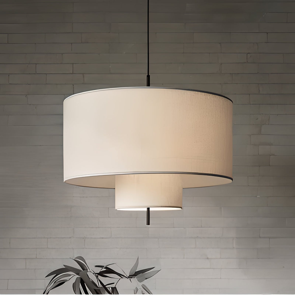 Ulphaa Modern Minimalist Fabric Pendant Lamp