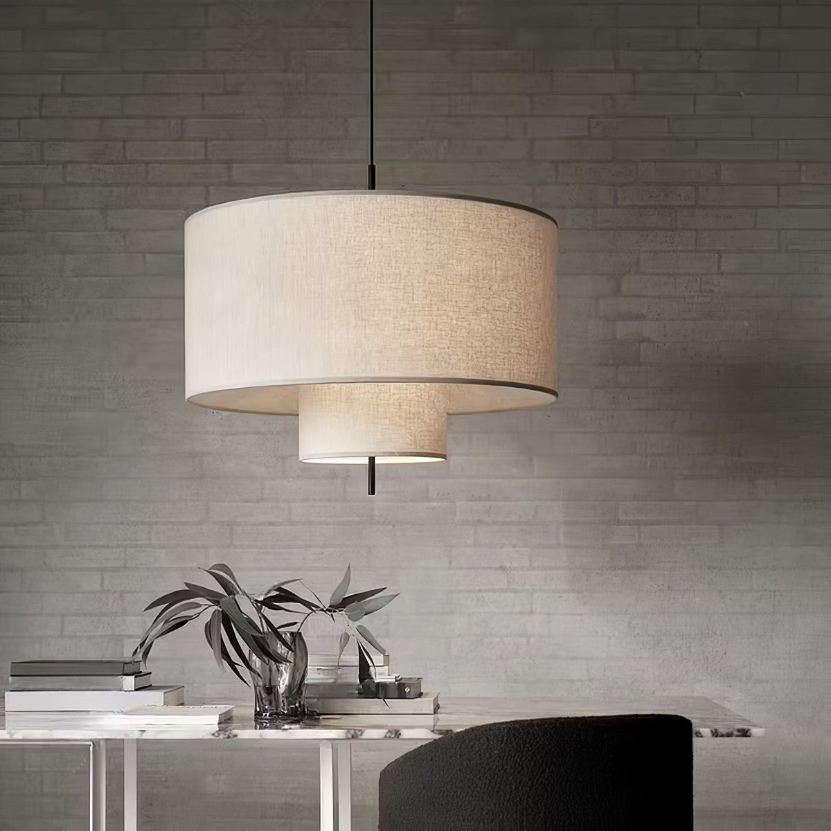 Ulphaa Modern Minimalist Fabric Pendant Lamp