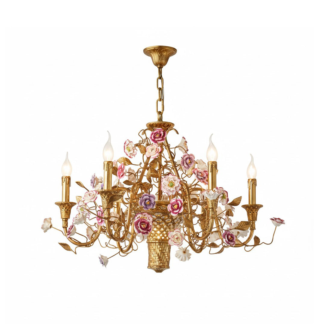 Corisande Flowers Chandelier