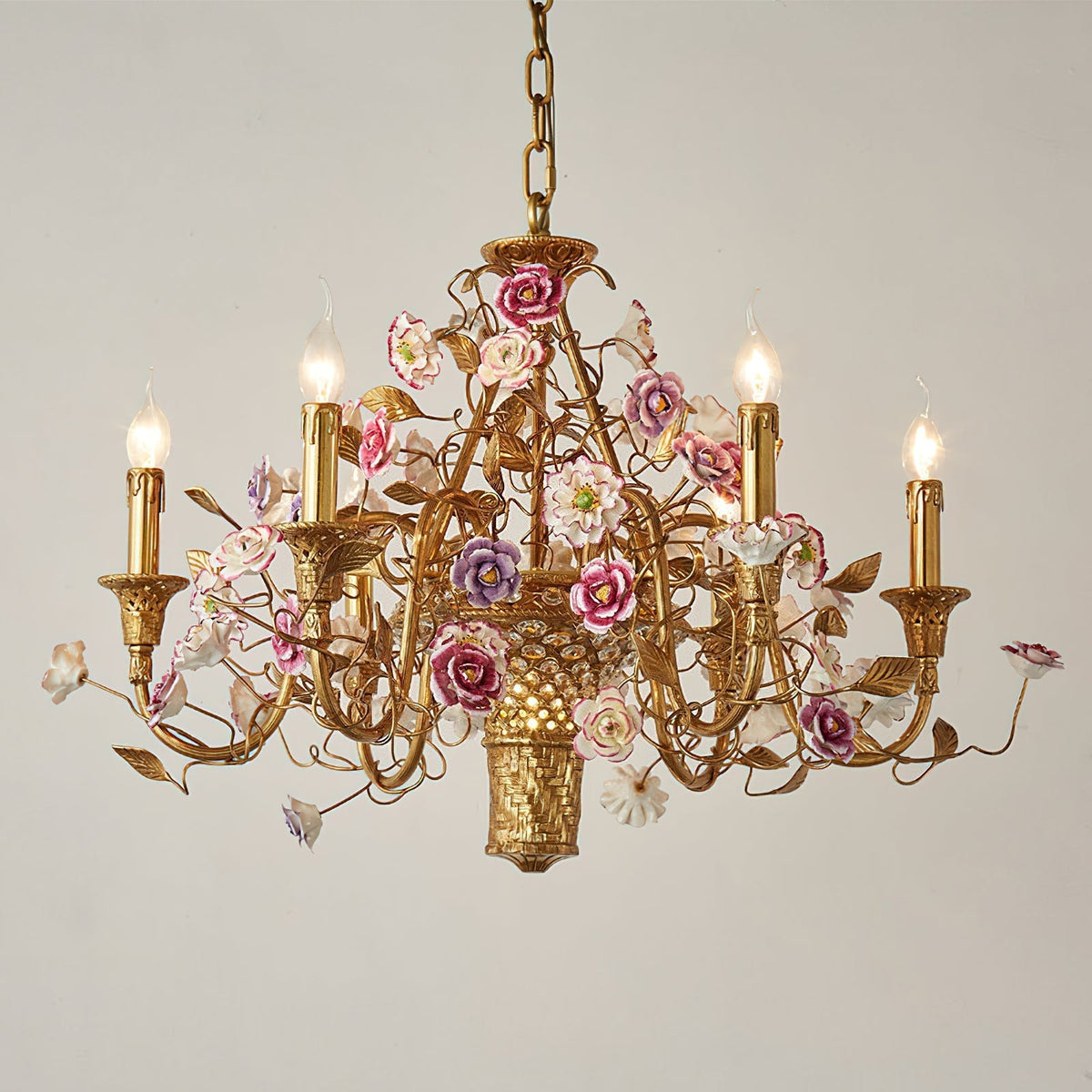 Corisande Flowers Chandelier