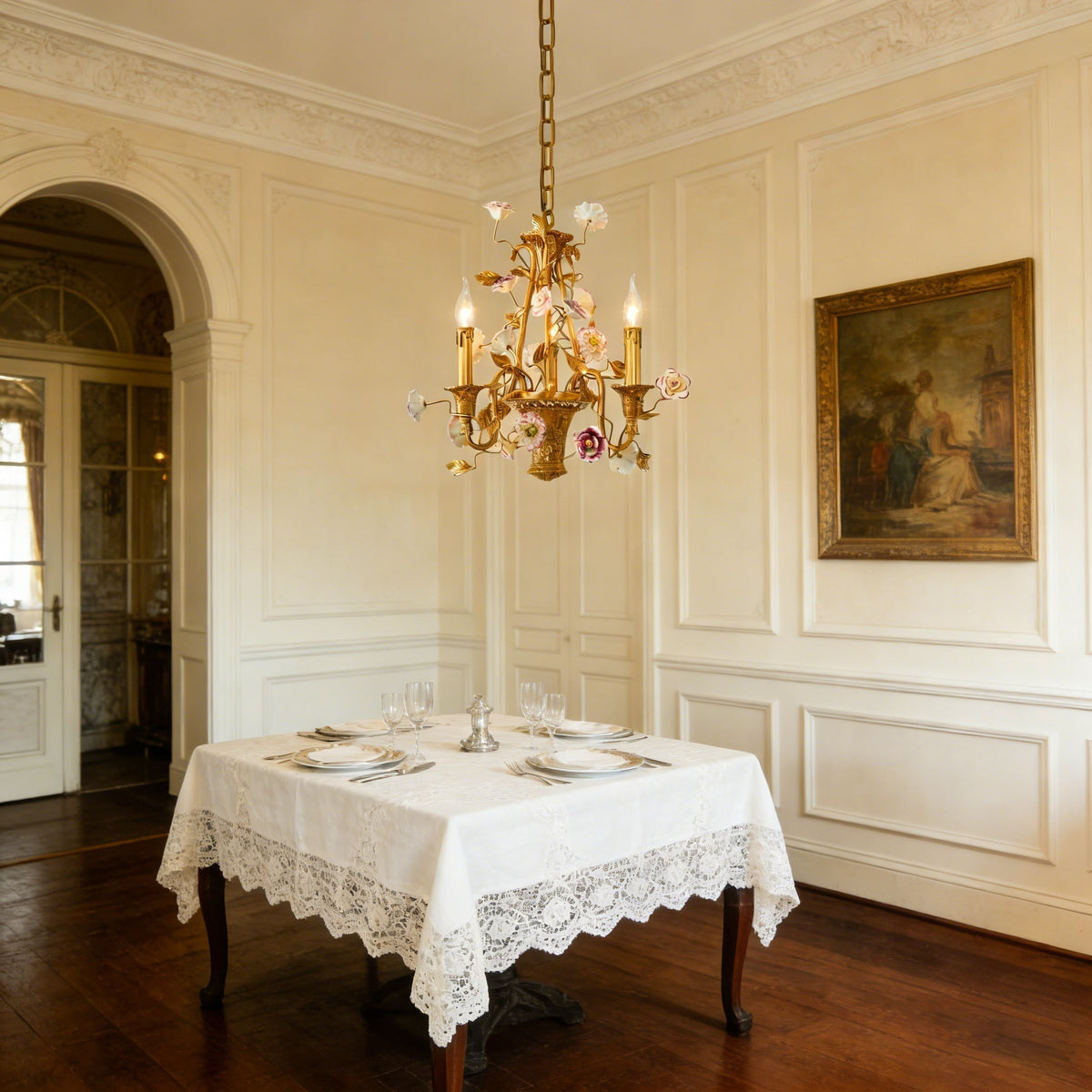 Corisande Flowers Chandelier