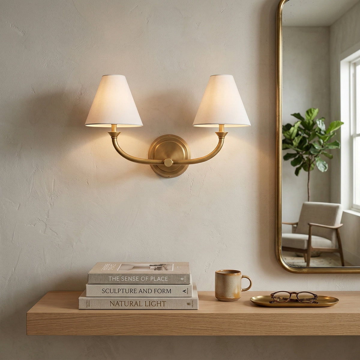 Oriisina Brass Wall Lamp