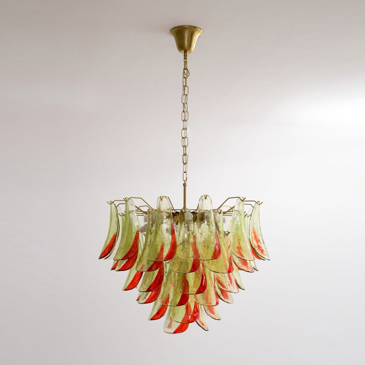 Celoraria Chandelier Murano Glass Petal Elegant