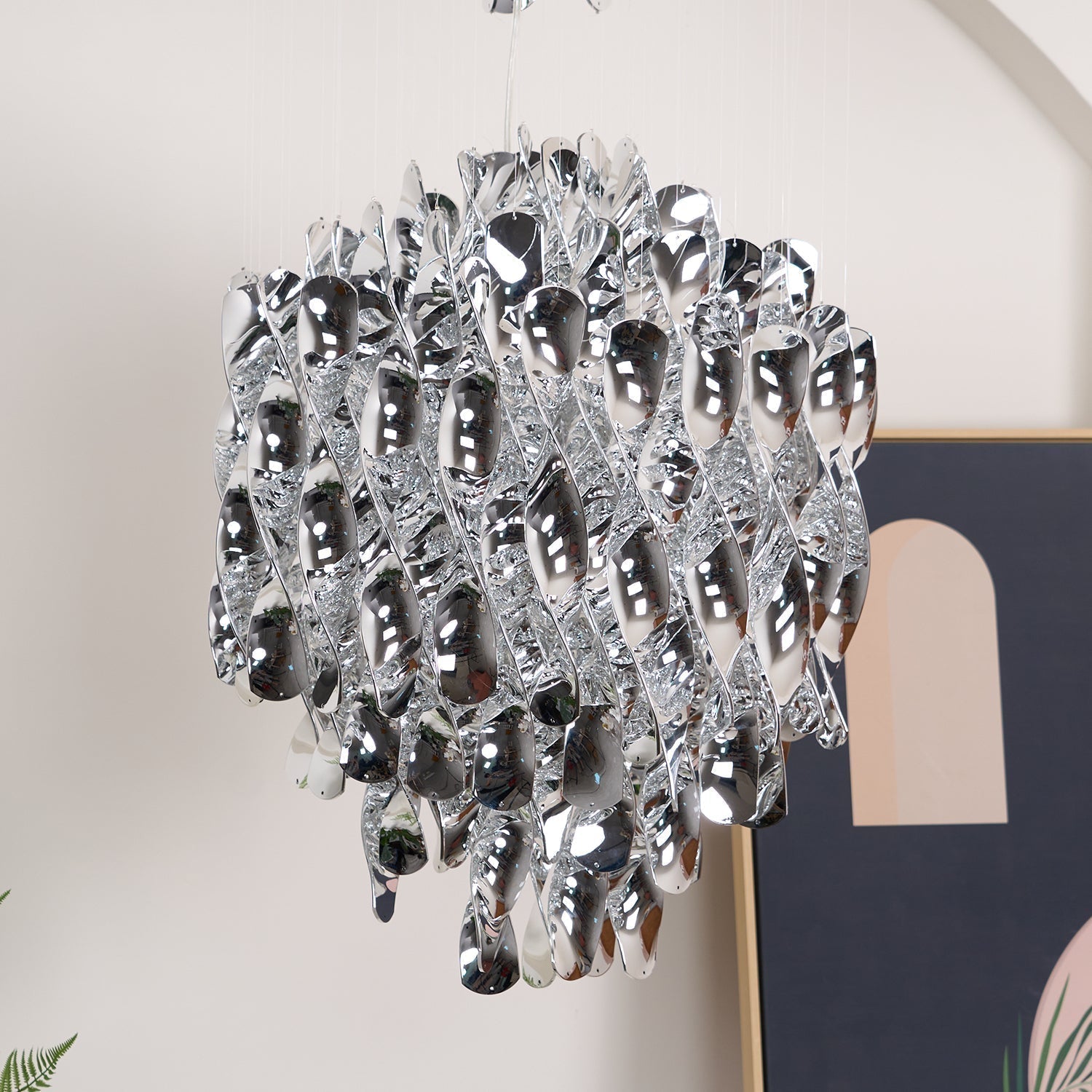 Isoran Luxe Acrylic Chandelier