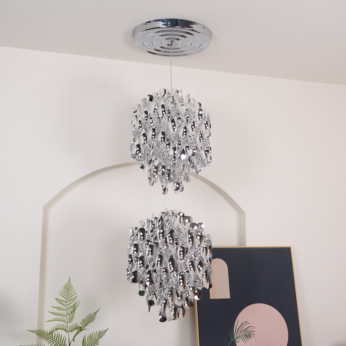 Isoran Luxe Acrylic Chandelier
