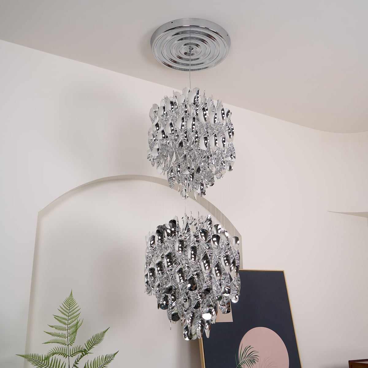 Isoran Luxe Acrylic Chandelier