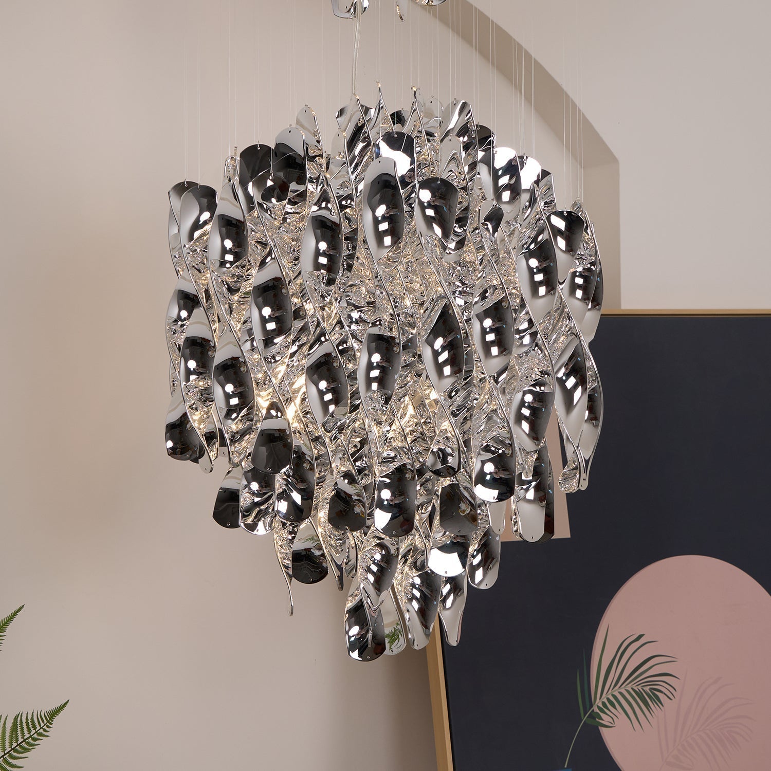 Isoran Luxe Acrylic Chandelier