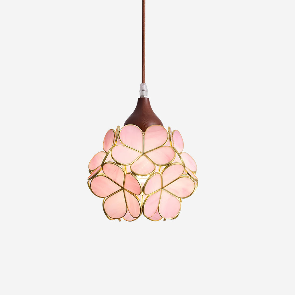 Velina Pink Petal Pendant Light - Neutral Decor